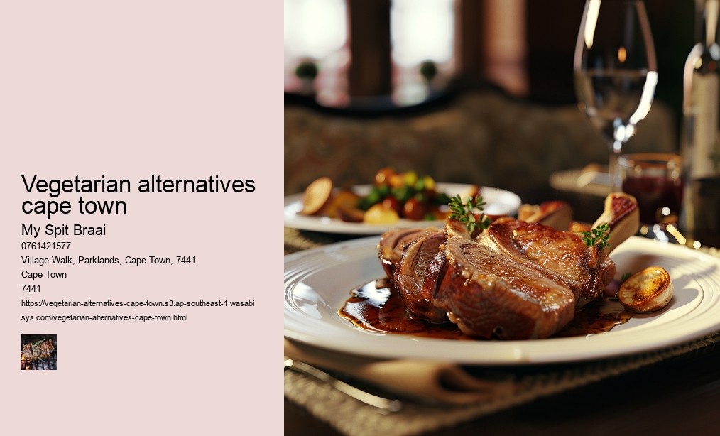 Vegetarian alternatives cape town